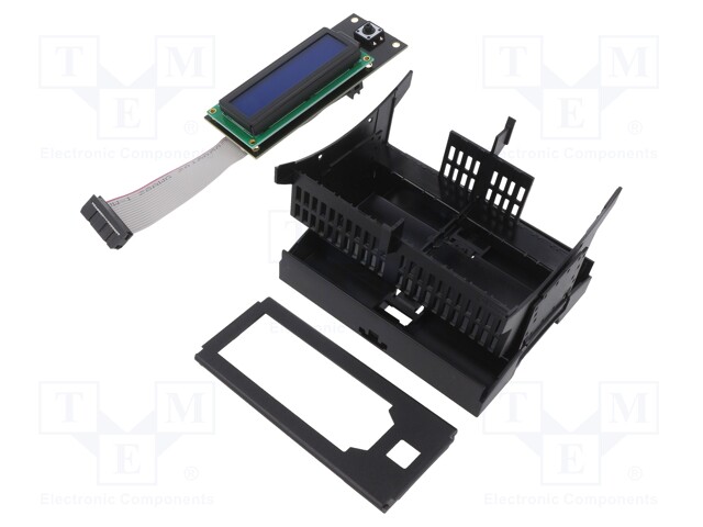 Case; pin strips; 110x90x60mm; Comp: NDS1602A; AKX00034; IP40