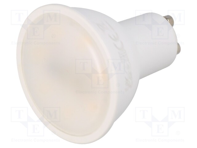 LED lamp; neutral white; GU10; 230VAC; 400lm; 5W; 120°; 4000K; 3pcs.