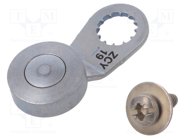 Driving head; lever R 34,4mm, metallic roller 19mm