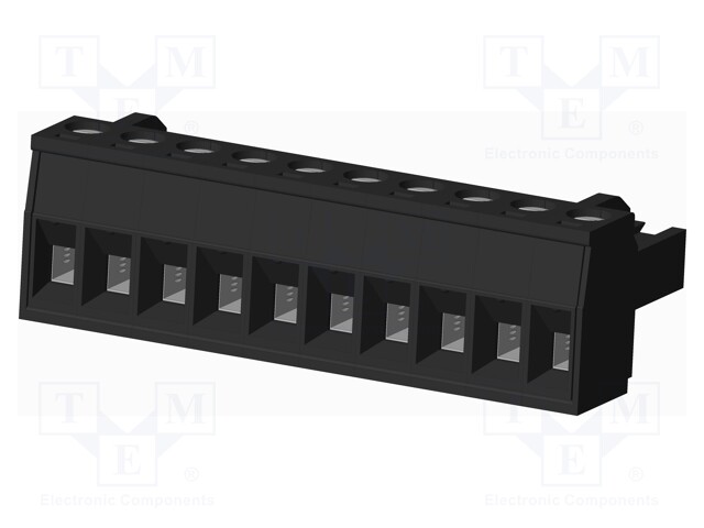 Connector: pluggable terminal block; plug; female; straight; 5mm