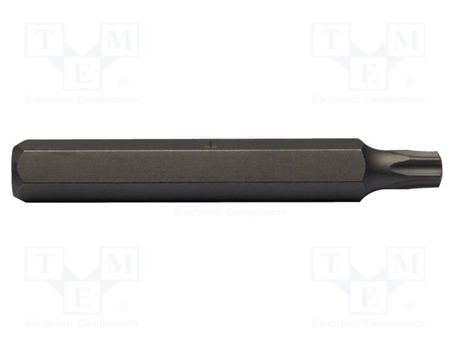 Screwdriver bit; Torx®; TX60; Overall len: 75mm
