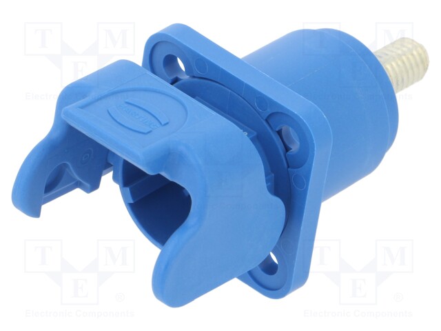 Socket; DC supply; Han® S,Han® S 120; male; PIN: 1; swivel; screw