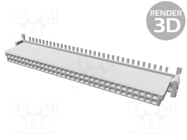 Connector: PCB to PCB; female; PIN: 64; 1.27mm; Series: har-flex
