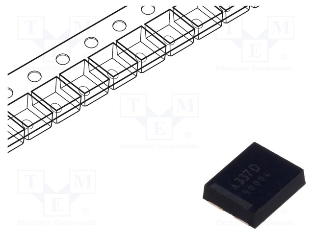 Capacitor: polymer; low ESR; 330uF; 20VDC; 4; 2924; ESR: 100mΩ; TCN