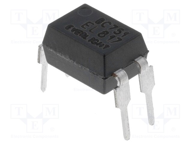 Optocoupler; THT; Channels: 1; Out: transistor; Uinsul: 5kV; Uce: 35V