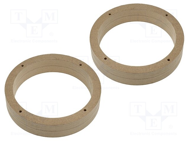 Spacer ring; MDF; 165mm; Škoda,VW; impregnated,varnished