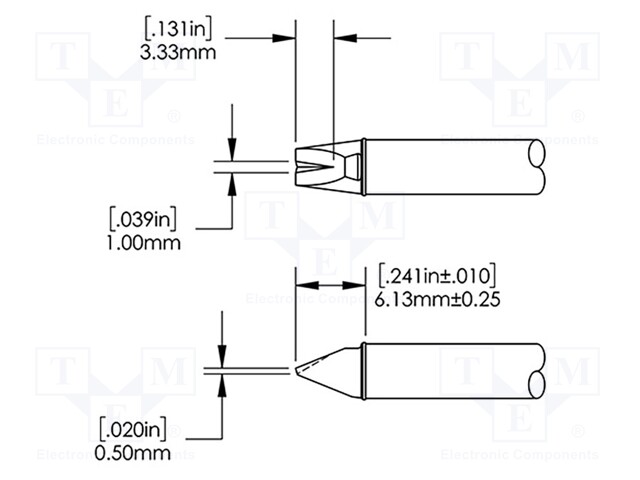 Tip; special; 3.2mm; 510°C; for soldering station