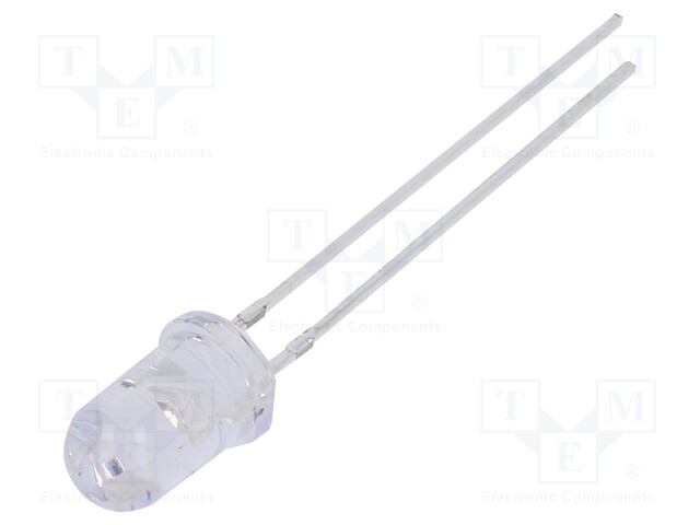 LED; UV; 30°; 20mA; P: 225mW; 360-370nm; THT; 12VDC