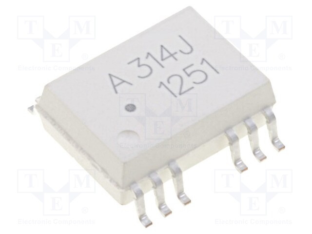 Optocoupler; SMD; Channels: 2; Out: IGBT driver; 5kV; SO16; 25kV/μs