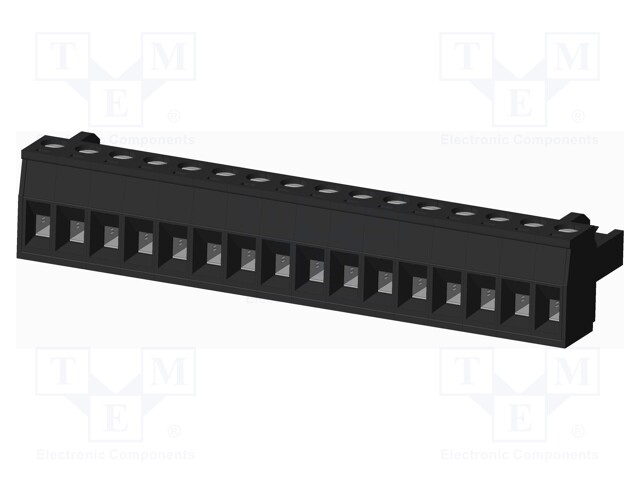 Connector: pluggable terminal block; plug; female; straight; 300V