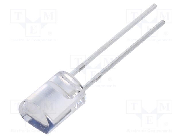 PIN photodiode; THT; 940nm; 5nA; rounded; flat; transparent