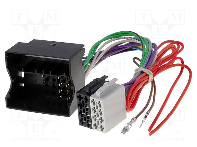 Adapter; Mercedes; ISO; Factory radio receiver: Audio 10