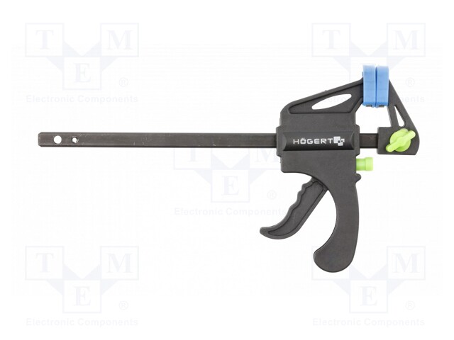 Universal clamp; Grip capac: max.100mm; D: 34mm; carpentry works