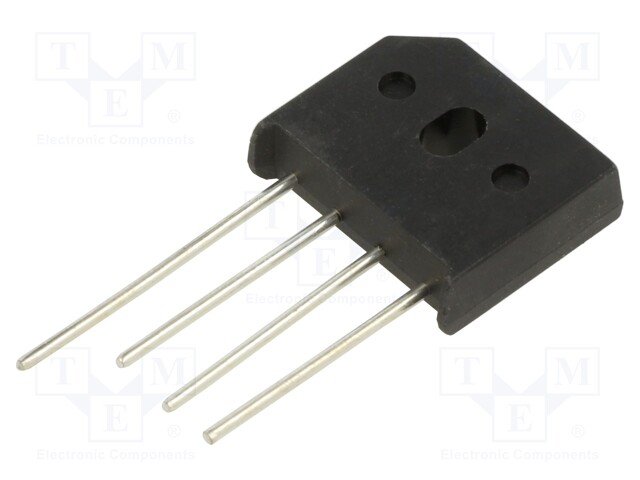 Bridge rectifier: single-phase; Urmax: 400V; If: 8A; Ifsm: 175A