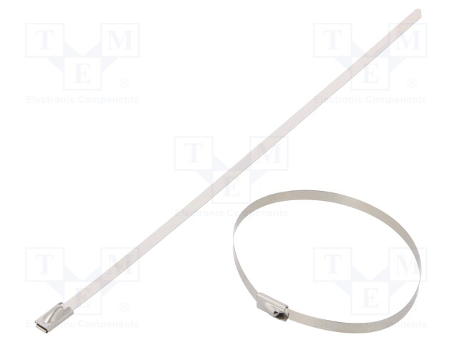 Cable tie; L: 360mm; W: 7.9mm; stainless steel AISI 304; 1.5kN