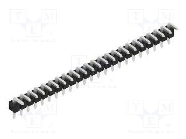 Connector: pin strips; pin header; male; PIN: 23; 2.54mm; THT; 1x23