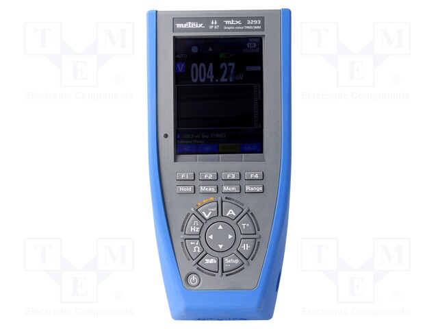 Digital multimeter; 5x/s; VDC: 100m/1000m/10/100/1000V; True RMS