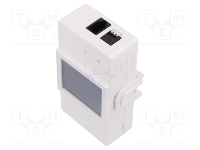 Programmable time switch with thermostat; -10÷40°C