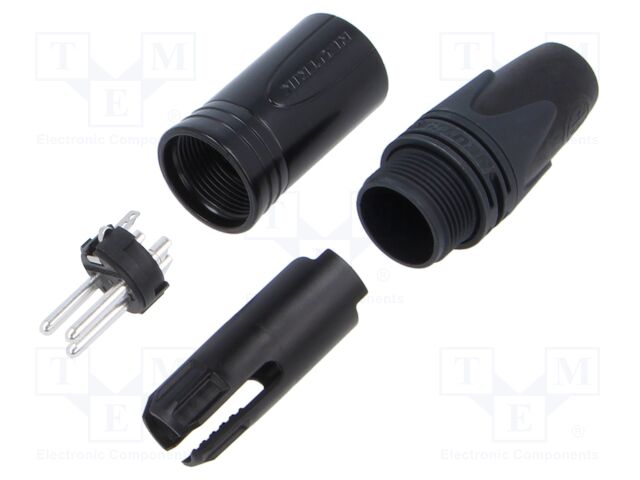 CABLE CON. MALE 3P XX BOOT 14