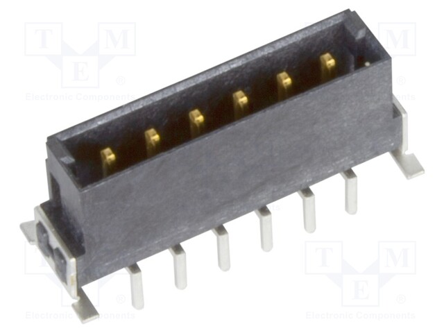 Connector: PCB to PCB; male; PIN: 6; 2.54mm; Series: har-flex Power