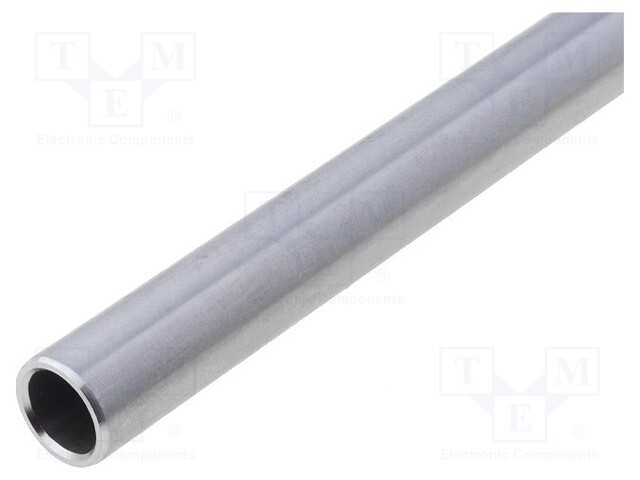 Connecting tubes; D: 12mm; L: 100mm; stainless steel; oval