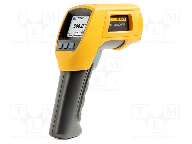 Infrared thermometer; LCD (98x96),with a backlit; -40÷650°C