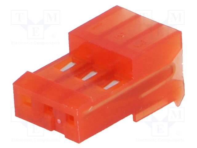 Plug; wire-board; female; PIN: 3; 2.54mm; IDC; for cable; MTA-100