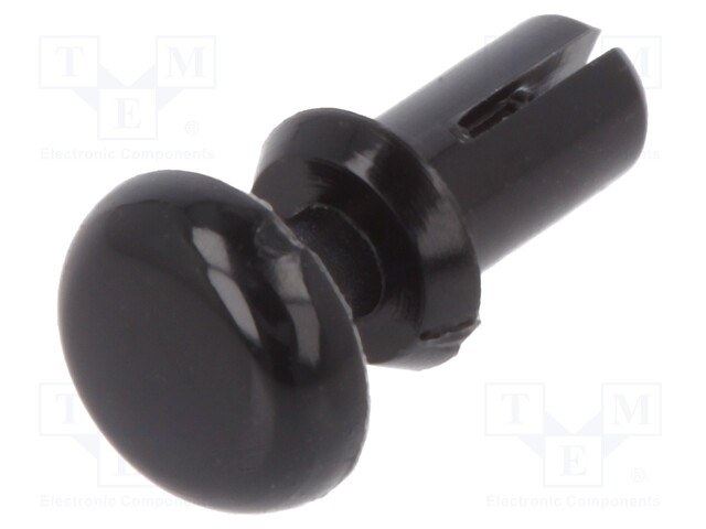 Rivet; polyamide; L.rivet: 4.8mm; Panel cutout diam: 2.7mm; UL94HB