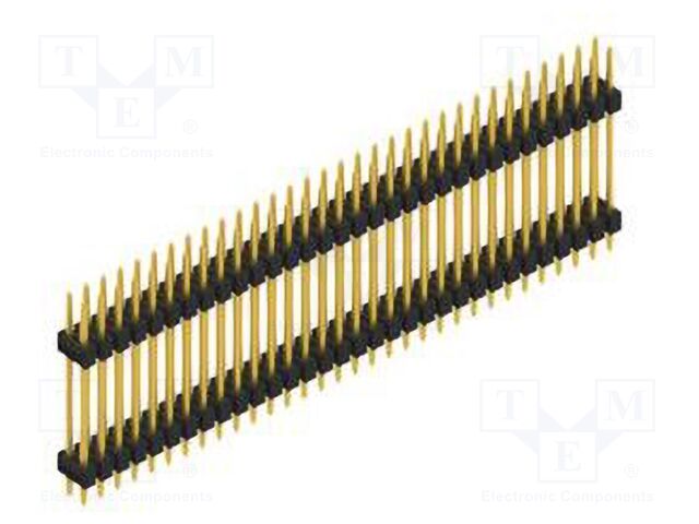 Connector: pin strips; pin header; male; PIN: 64; 2.54mm; THT; 2x32