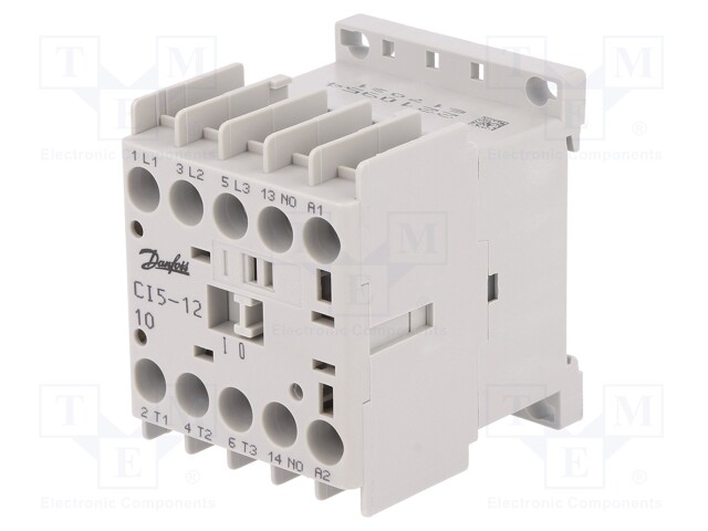 Contactor: 3-pole; NO x3; Auxiliary contacts: NO; 230VAC; 11.5A
