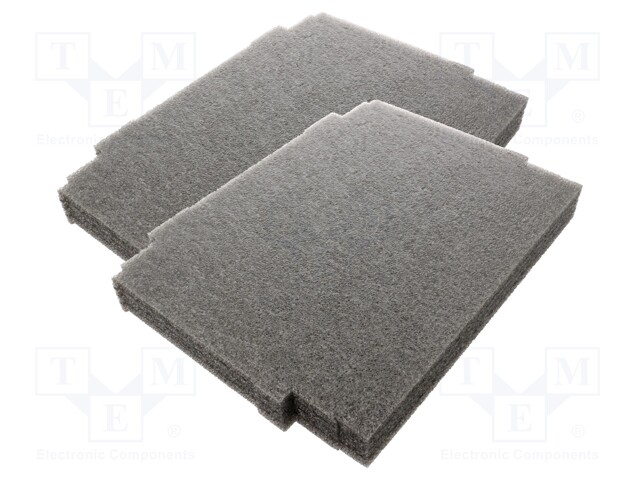 Accessories: foam insert; 386x286x40mm; MAKITA,toolbox; 2pcs.