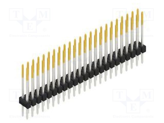 Connector: pin strips; pin header; male; PIN: 46; 2.54mm; THT; 2x23