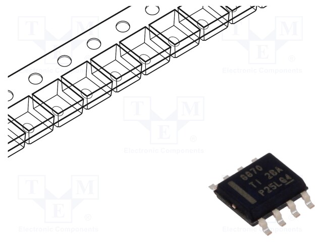 Motor Driver, Brushed DC, 6.5V to 45V supply, 2A/1 Output, SO PowerPAD-8