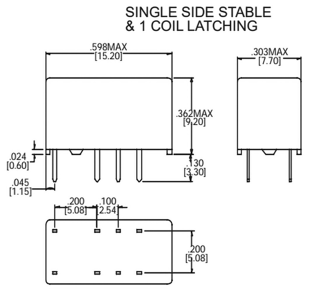 Relay: electromagnetic; DPDT; Ucoil: 12VDC; 0.5A/125VAC; 2A/30VDC