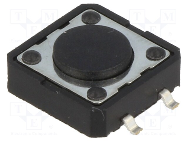 Microswitch TACT; SPST-NO; Pos: 2; 0.05A/12VDC; SMT; none; 1.6N