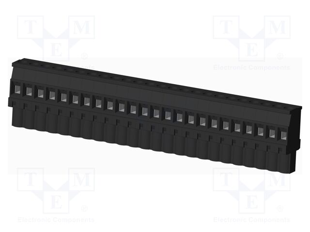 Connector: pluggable terminal block; plug; female; angled 90°