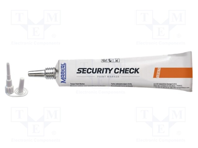 Paint; orange; Security Check Paint Marker; 20÷70°C