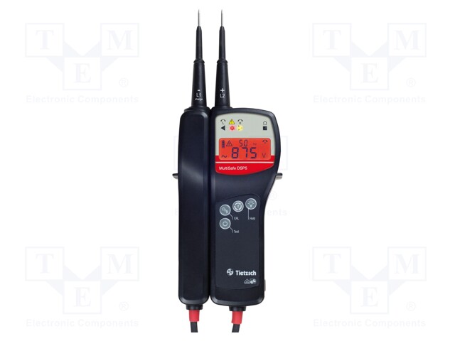 Tester: electrical; LCD; VAC: 12÷1000V; VDC: 12÷1500V; 10mΩ÷1MΩ