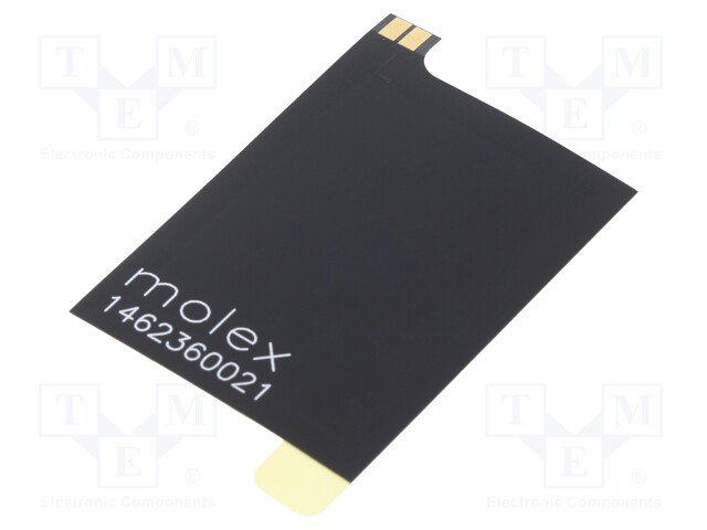 Antenna; NFC; 13,56MHz; 34.39x46.1x0.17mm; 2.76uH