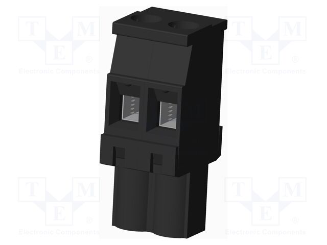 Connector: pluggable terminal block; plug; female; angled 90°