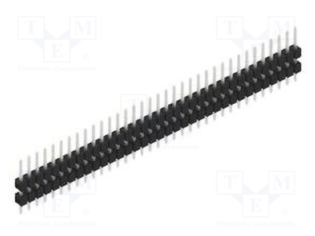 Connector: pin strips; pin header; male; PIN: 35; 2.54mm; THT; 1x35