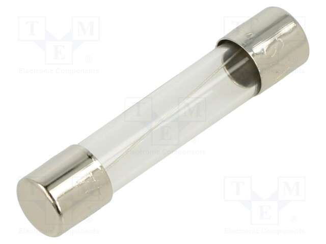 Fuse: fuse; quick blow; 14A; 32VAC; cylindrical,glass; 6.3x32mm