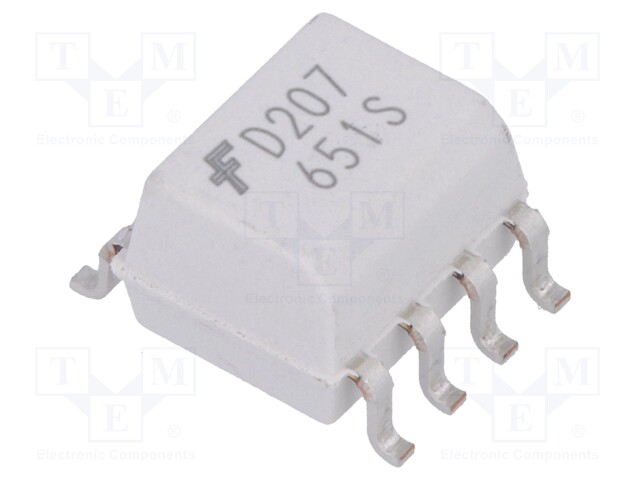 Optocoupler; SMD; Channels: 2; Out: transistor; Uinsul: 5.3kV; SO8