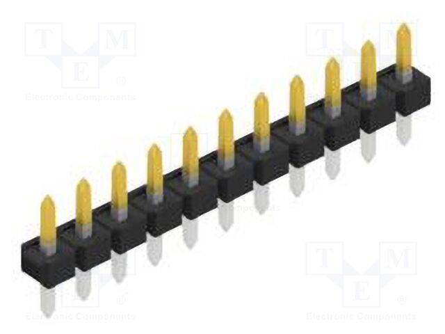 Connector: pin strips; pin header; male; PIN: 11; 2.54mm; THT; 1x11