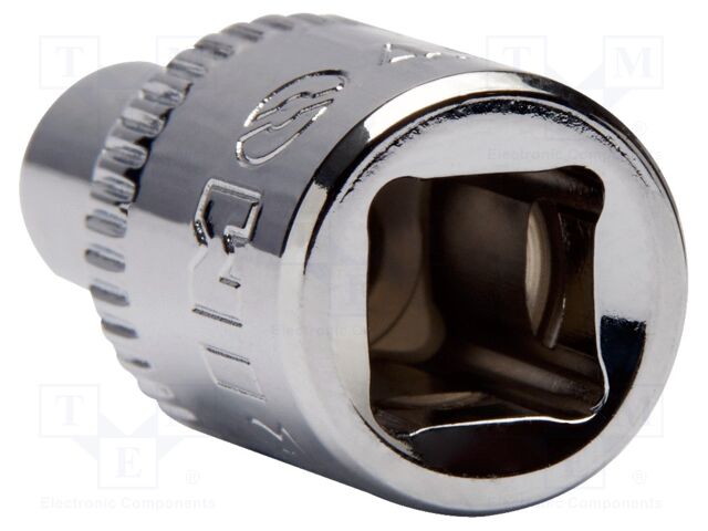 Cap; 6-angles,socket spanner; HEX 12mm; 1/4"; 25mm