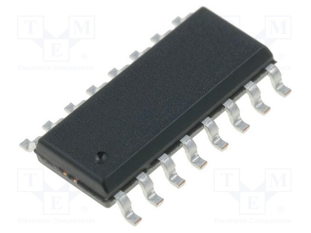IC: interface; digital isolator; 25Mbps; 3.15÷5.5VDC; SMD; SO16