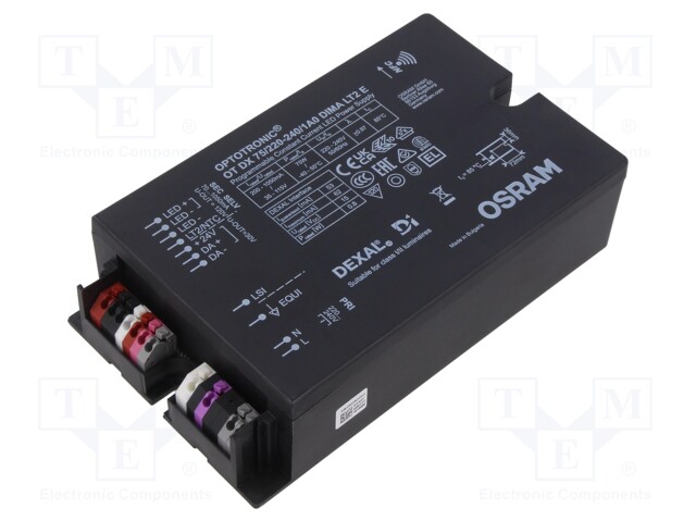 Power supply: switched-mode; LED; 75W; 35÷115VDC; 200÷1050A; IP20