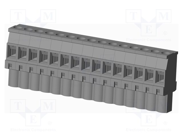 Connector: pluggable terminal block; plug; female; angled 90°