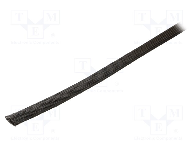 Polyester conduit; ØBraid : 10÷20,nom.15mm; polyester; black