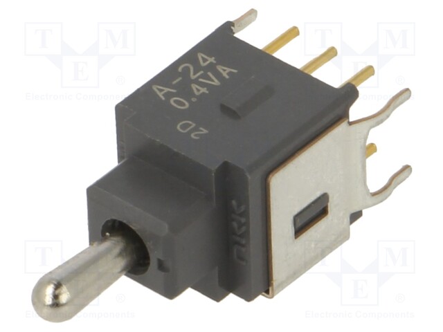 Switch: toggle; Pos: 3; SP3T; ON-ON-ON; -30÷85°C; Toggle: round